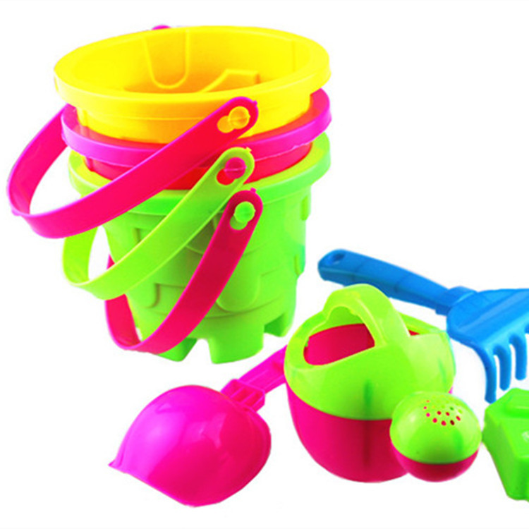 宝宝洗澡玩具 儿童玩具批发沙滩玩具套装桶地摊货源义乌厂家直销
