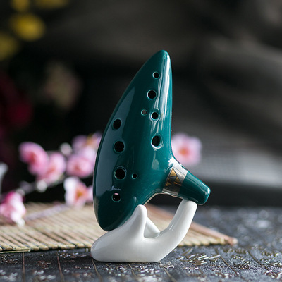 Blackish green 12 Alto Zelda Legend ocarina Ocarina of Time Intonation sounds good Welcome to wholesale