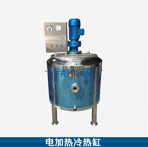 富瑞康不锈钢冷热缸 老化缸 蒸汽加热保温搅拌冷热缸 化糖化胶缸