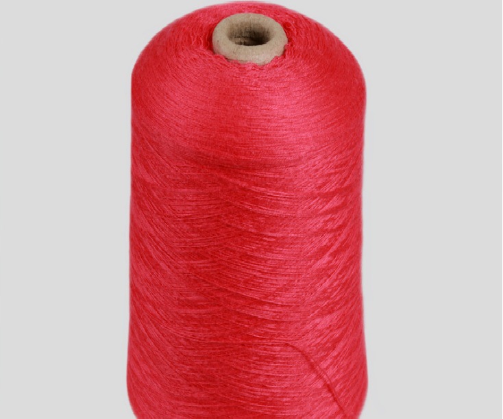 亚麻绢丝纱 针织纱线 横机用纱 70绢丝30亚麻 60NM/2