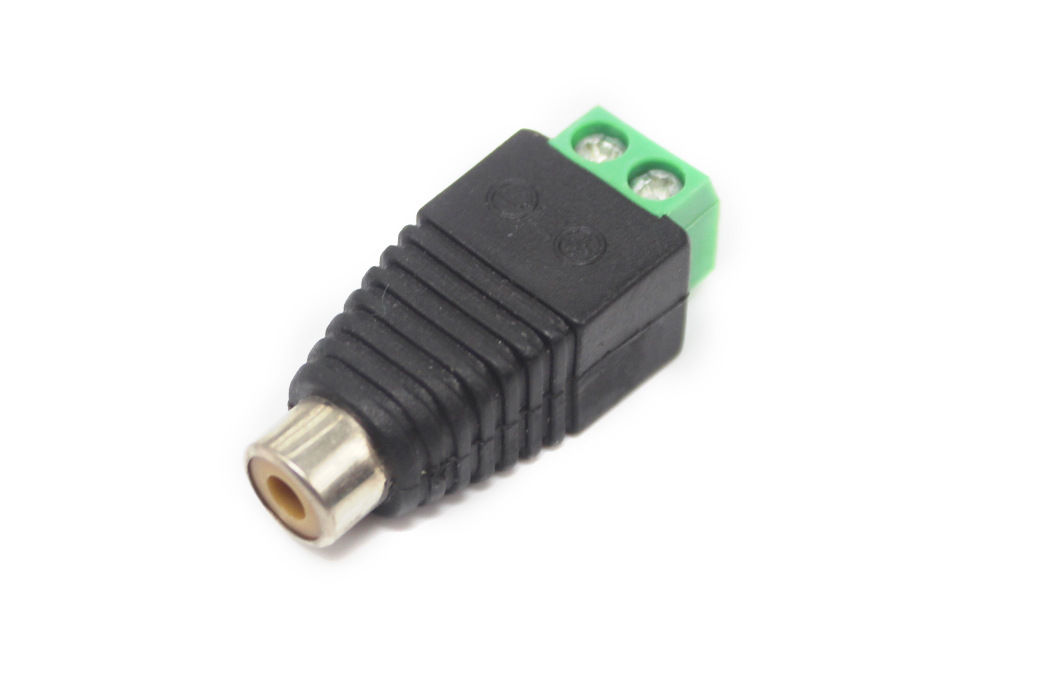 厂家直供 批发销售 监控员环保高品质RCA 连接器  优质RCA接头