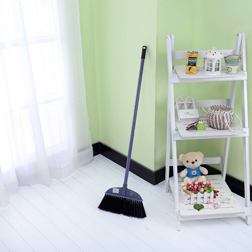Xinyue factory direct wholesale household broom cleaning hard-bristled iron broom sanitation long-handled broom one-piece drop shipping