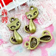 A3143 古青 0.65克 复古狐狸 DIY饰品材料 ZAKKA饰品 100个/包