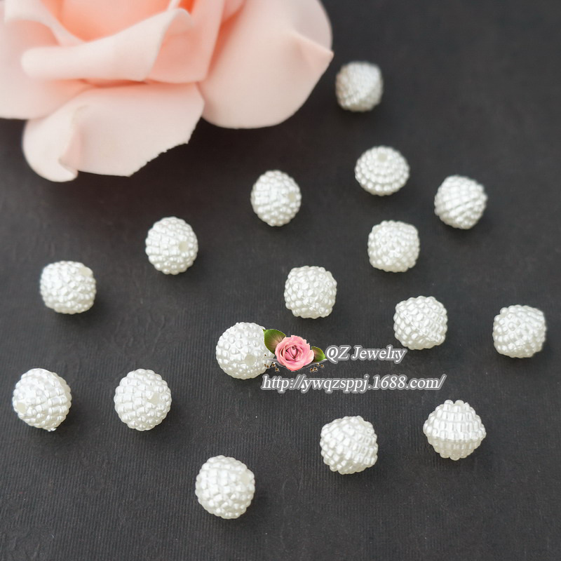 New Korean-style ABS imitation pearl flying saucers, imitation pearl wedding props, costumes, wedding gifts and decorative items detail image 3