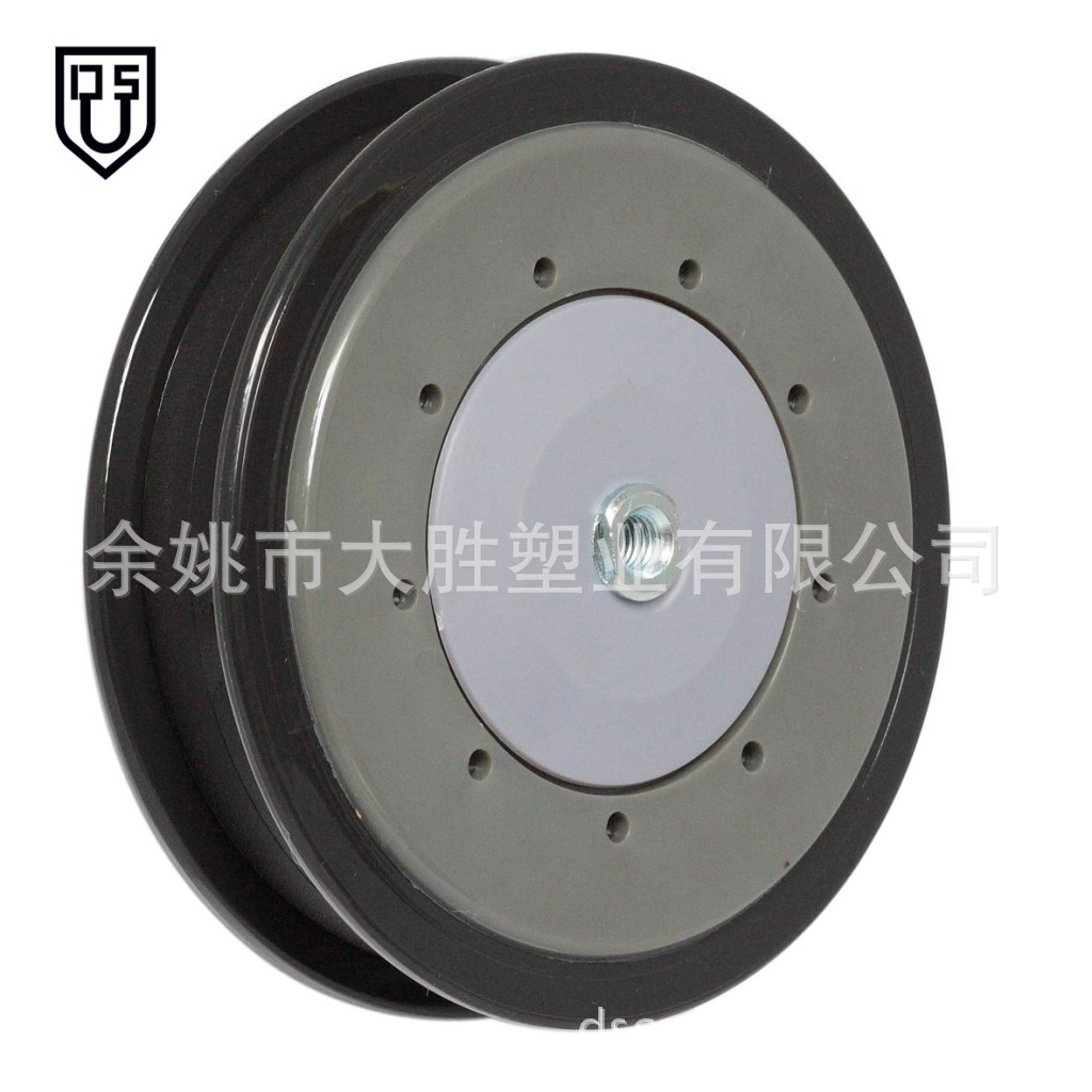 大胜优质5寸二刀电梯轮保用两年,高耐磨,购物车轮,超市推车脚轮