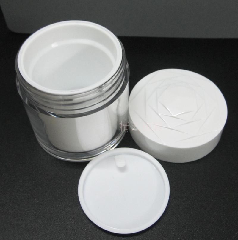 20g30g50g botella de crema acrílica botella de crema facial botella cosmética cubierta Rosa sub-embalaje botella vacía botella de plástico