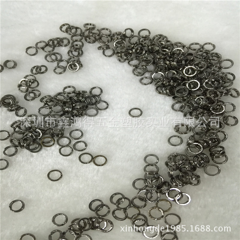 不锈钢五金小配件电镀黑镍黑锌金属厂批发表面处理黑色抗氧化