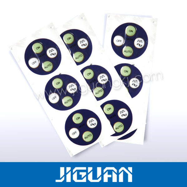 技冠印刷各种铭板，凹凸铭板，镜版铭板，薄膜面板