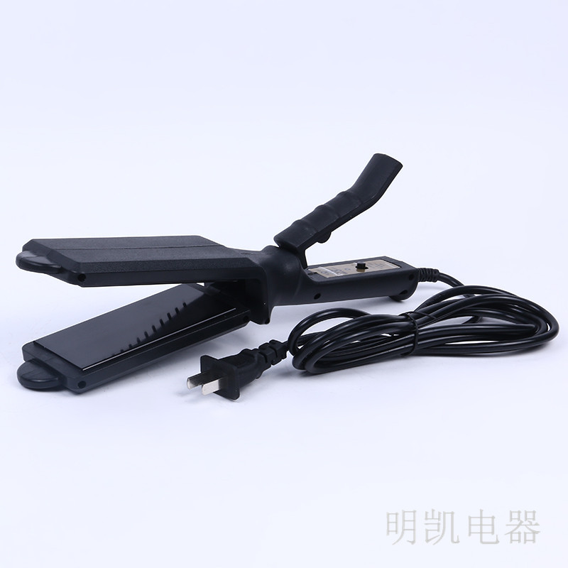 Guangming 333 New type of straightening alloy hair straightener, a small home hair styling appliance, wide plate for computer temperature control detail image 3