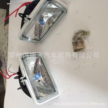 12V/24V汽车4寸方灯氙气带远近光二号方灯总成前照灯货车灯