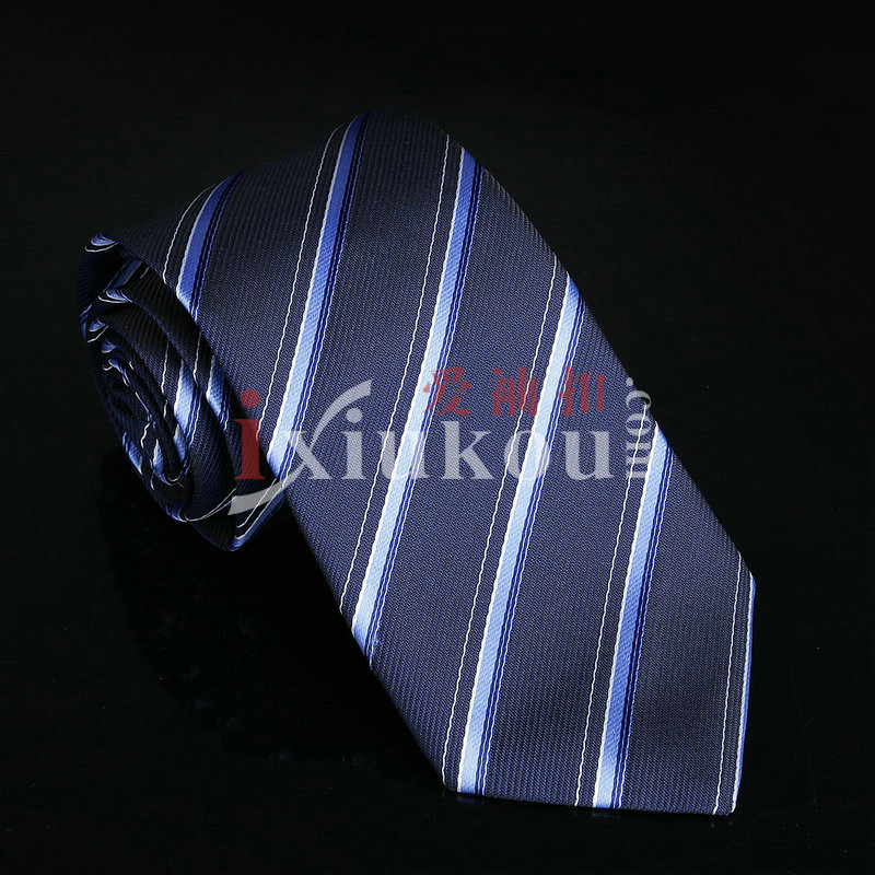 领带男士正装商务蓝红黑色学生上班职业结婚新郎韩版懒人拉链西装|ms