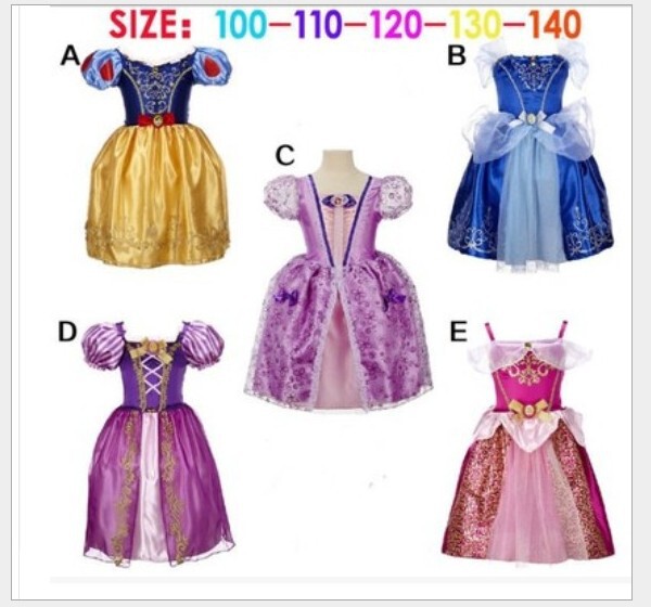 Frozen Cinderella Dress Cinderella Dress Cindy Snow White Dress Puff Dress Girls Dress Wedding Dress Playing
