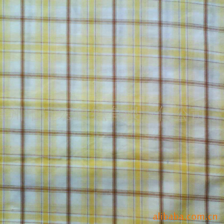 现代春夏供应色织布 全棉色织面料提花布面料