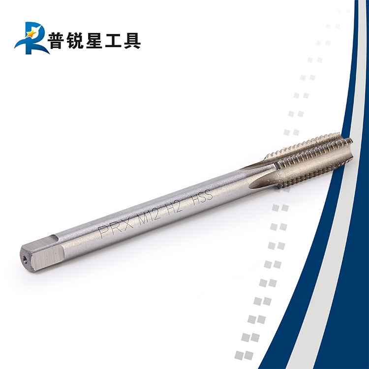 批发全磨制机用加长直槽丝锥M12x120M14M16高速钢镀钛柄加长丝攻