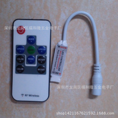 メーカー直販12v12a rf無線周波数コントローラミニrgbコントローラライト付きコントローラ