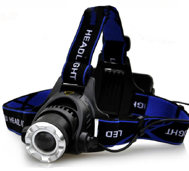 一件代发套装V9 T6 Q5 L2 LED 强光头灯 变焦充电远射矿灯钓鱼