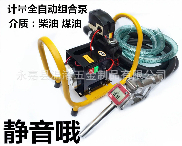 Бесшумный Дозирующий автоматический комбинированный дозатор заправочный пистолет насос дозатор метанола заправочный насос (12 В 24 В 220 В)