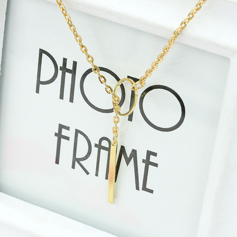 Fashion Geometric Alloy Plating Women's Necklace display picture 3