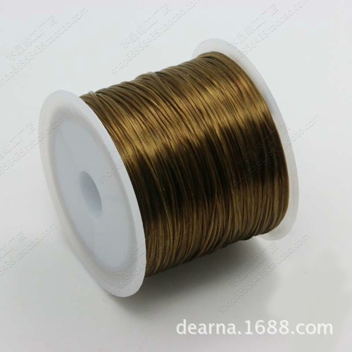 10 meters flat crystal wire elastic wire diy hand-woven bracelet beading wire rope