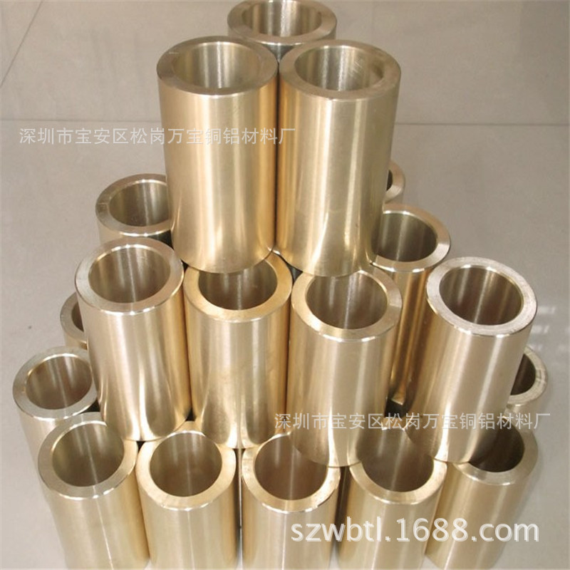 挤压QSn6.5-0.1磷青铜管 厚壁磷铜套 QSn6-6-3锡青铜管套 零切