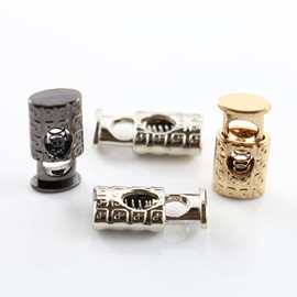 供应舜星合金吊钟绳扣挂镀吊镀 圆形金属有脚纽扣 定制厂家批发