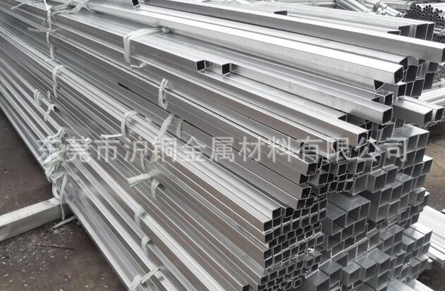 6061-T6铝合金管，6061铝方管，6061矩形铝管 非标定做