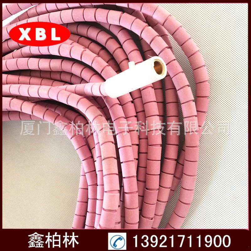 热处理加热绳 热处理绳式电加热器 柔性缠绕加热器 陶瓷加热绳