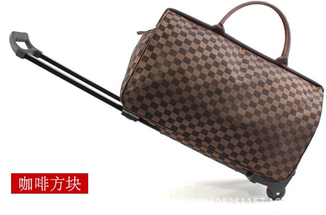 Retro moda trolley bolsa de viaje bolso de equipaje trolley bolsa de equipaje impermeable Universidad bolsa de la carretilla