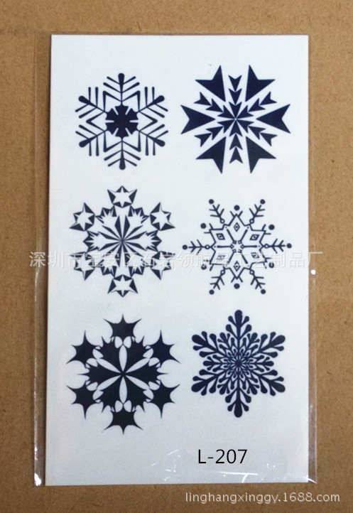 Personalized totem scar stickers hand waist abdomen leg waterproof men's and women's tattoo tattoo painted stickers Taobao supply wholesale