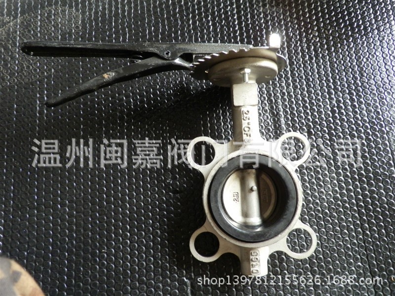 D371F-25P不锈钢软密封对夹蝶阀 D371F-25P软密封对夹蝶阀