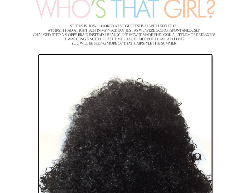 Perruque Harsh pelucheux confirme - Ref 2610732 Image 12