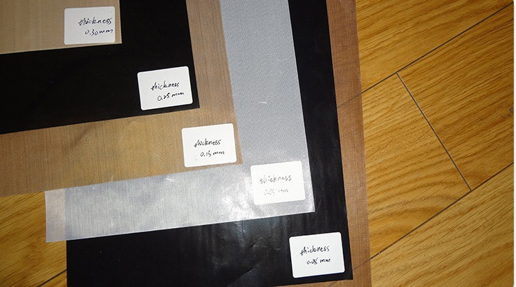 推荐 耐化学腐蚀性抗强酸强碱 特氟龙玻纤高温脱模布