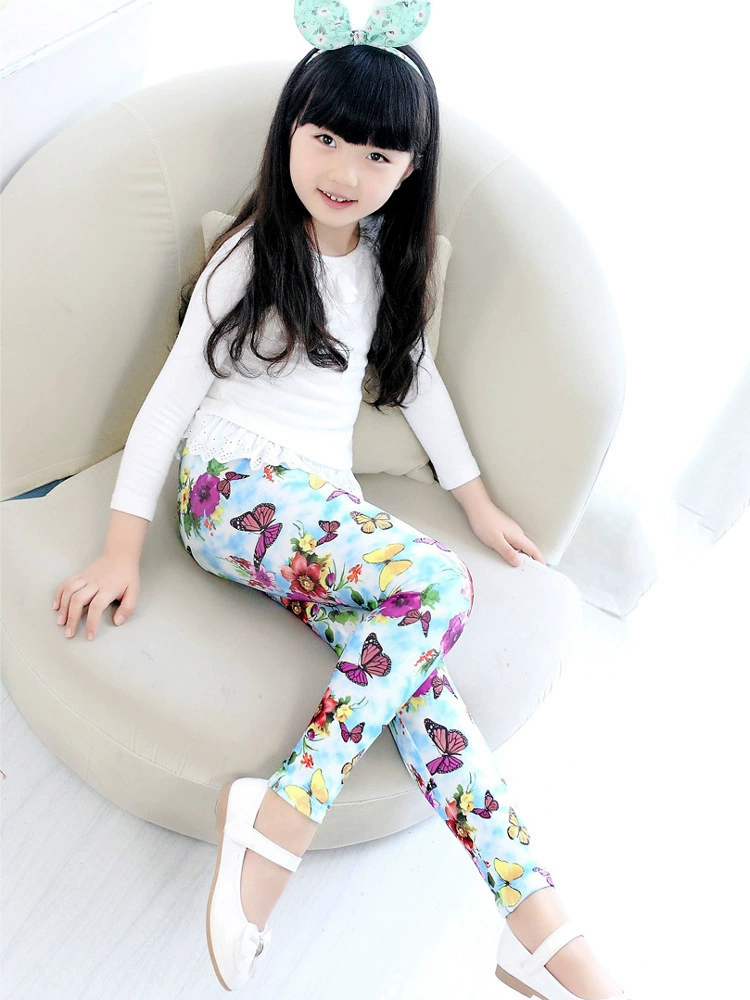 Spring children's leggings, trousers, 2021 collection, for teenagers