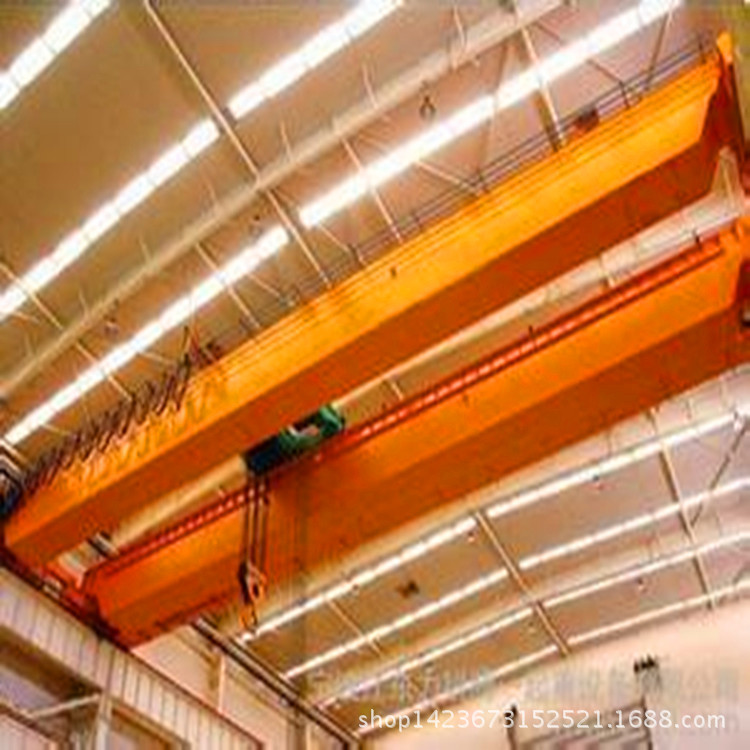 葫芦双梁起重机 简易双梁起重机葫芦小车10吨简易双梁