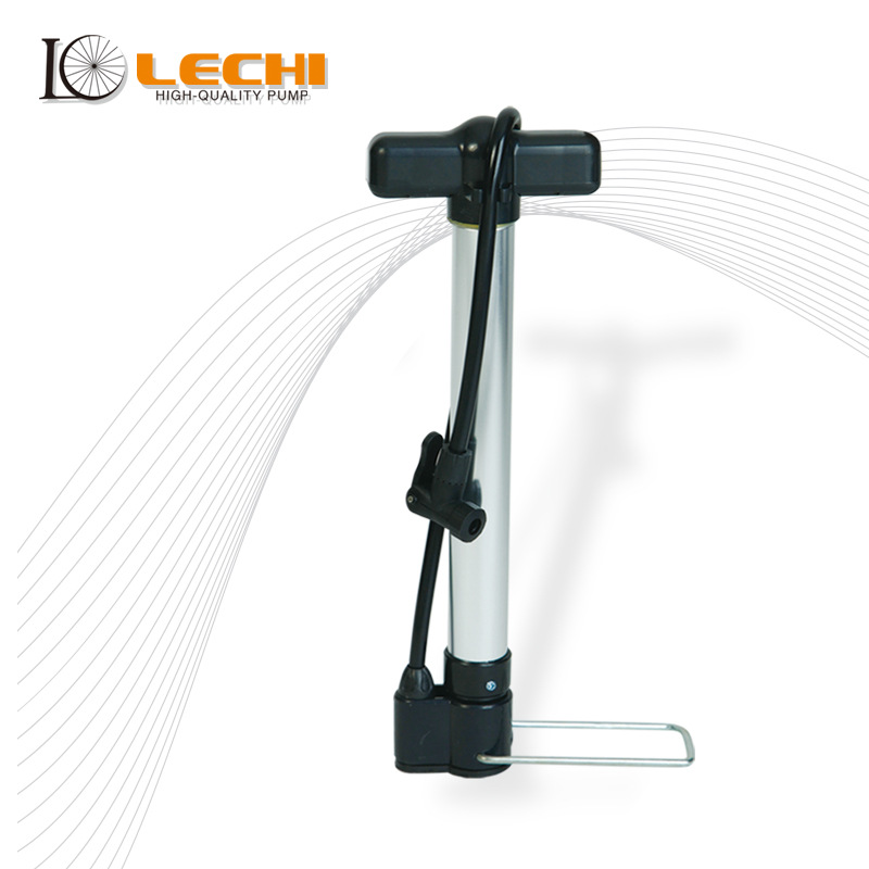 LC/乐驰高压打气筒迷你气筒便携美法咀打气筒迷你气筒