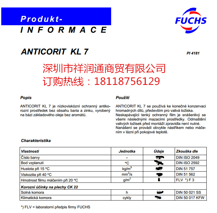 ANTICORIT KL 7