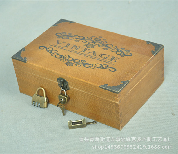 zakkz收納盒 舊木盒 中號收納盒 松木收納盒