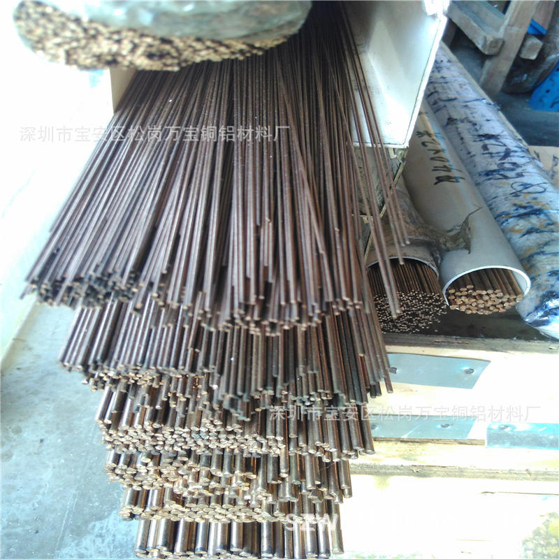 C17200铍青铜棒 耐磨铍青铜棒 精拉铍青铜小棒1.0 1.2 1.5 2.0mm