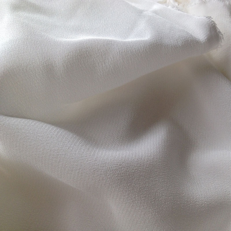 [World silk] 14mm/140cm Silk crepe de chine 12131 Baipi mulberry silk Fabric