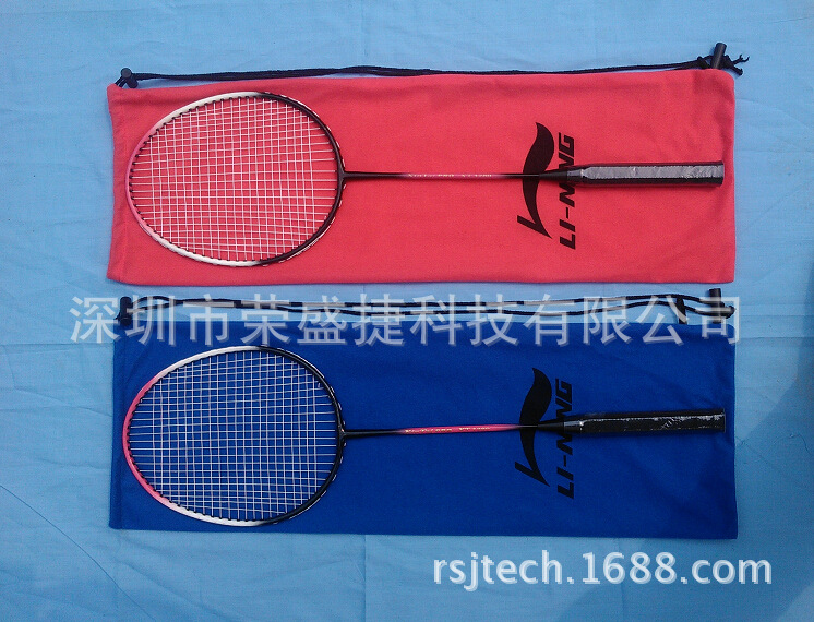 工厂绒布羽毛球球拍包羽毛球包护拍袋