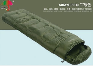 Winter keep warm waterproof soft travel light and thin sleeping bag, DIY