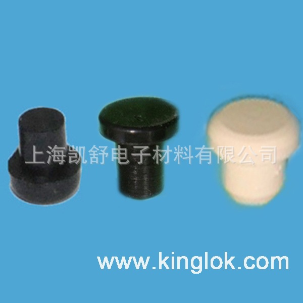 专业现货供应橡胶脚垫 减震硅胶脚垫 黑色螺丝孔胶塞 圆形机脚垫