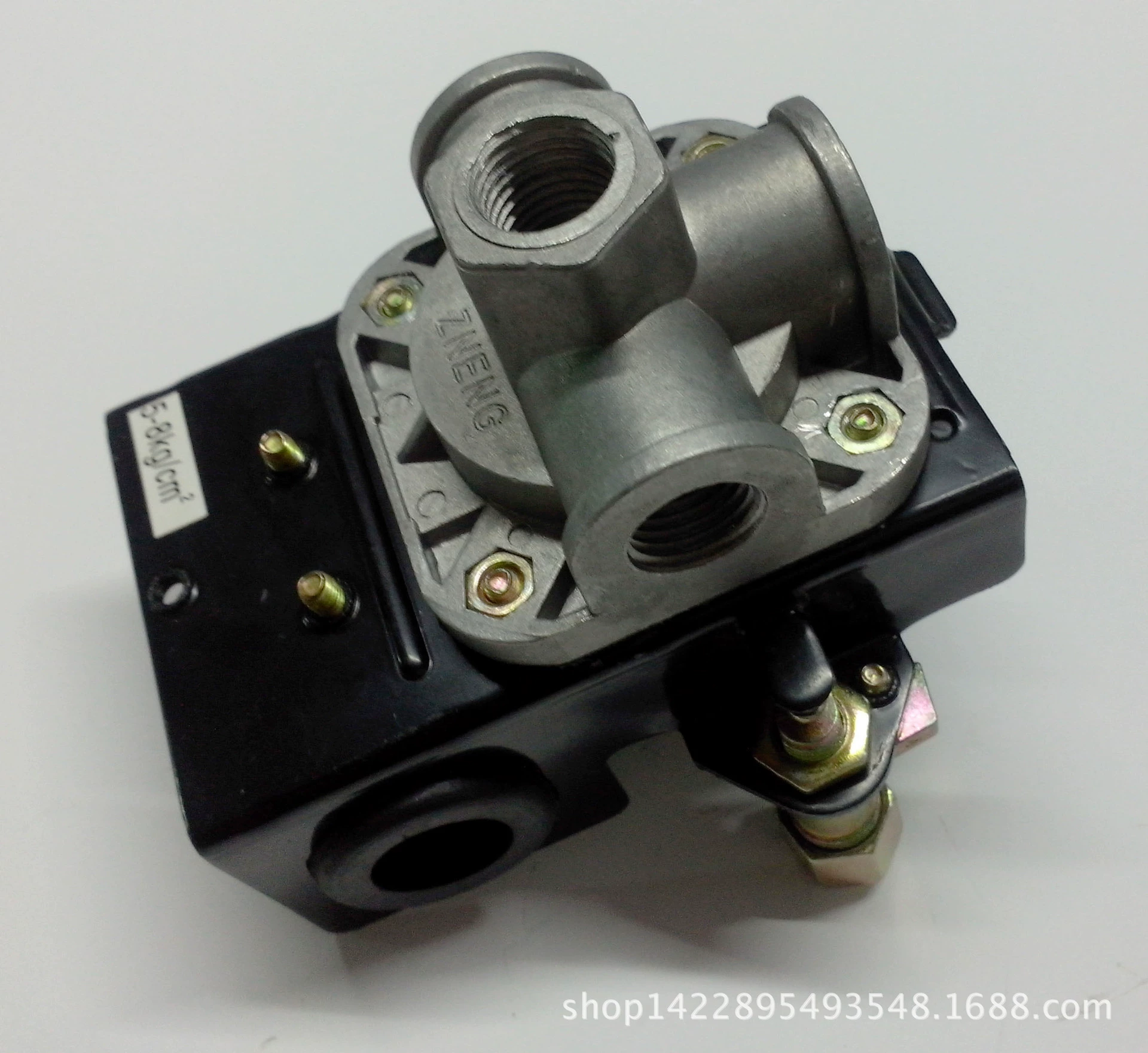 Автоматический переключатель давления воздуха, реле давления, регулятор давления воздушного компрессора, переключатель воздушного насоса ZN-10 с четырьмя отверстиями