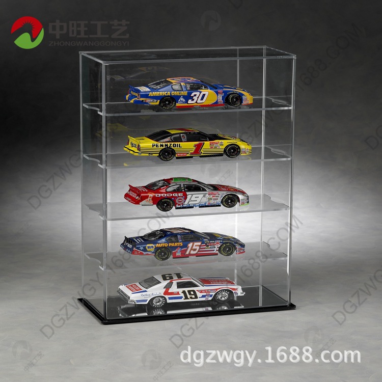 透明亚克力汽车模型展示盒  有机玻璃动漫玩具展示架 样品陈列盒