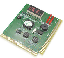 现货4位多芯片诊断卡 电脑检测卡 PCI 主板故障检测卡带说明书