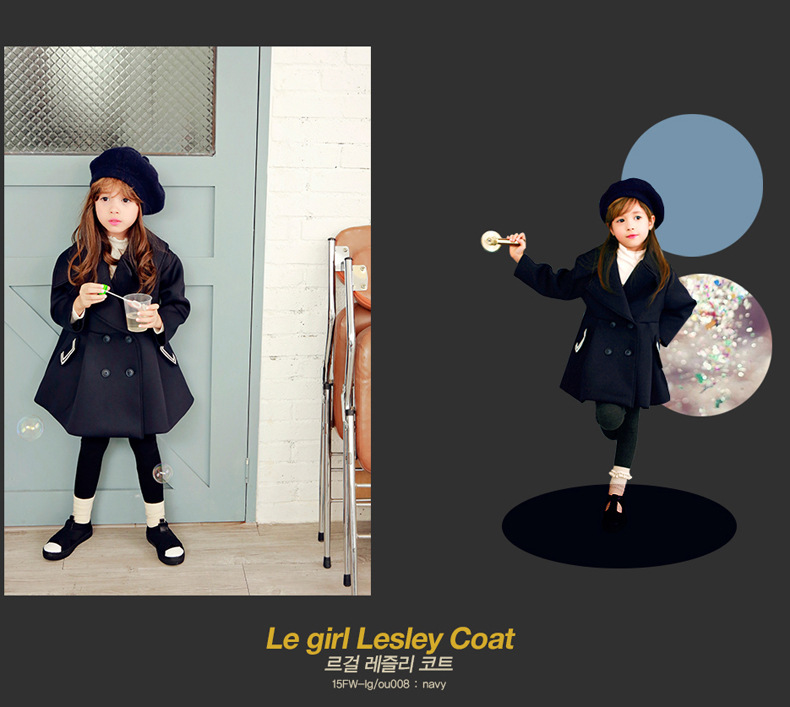 Manteau pour fille CANDY KIDS en fibre - Ref 2161886 Image 6