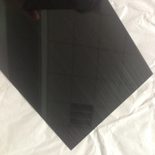 厂家热销黑色拉丝不锈钢装饰板304磨砂不锈钢雪花砂黑钛不锈钢板