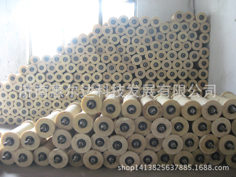 山东厂家供应煤矿单体支柱尼龙地辊 煤矿尼龙托辊