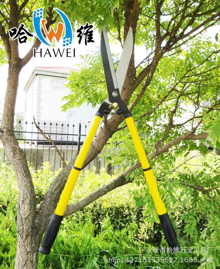 园林工具剪刀 50高碳钢伸缩剪 家用绿化修枝园林园艺剪 厂家直供
