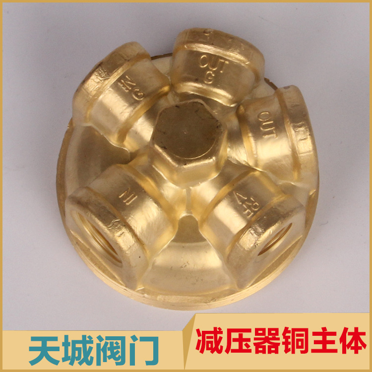 【宁波厂家供应】各类新品高性能氧气减压器铜主体 品质保证